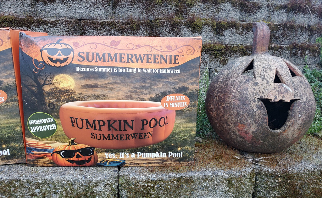Pumpkin Pool – 5FT Inflatable Summerween Pool (Adults & Kids)