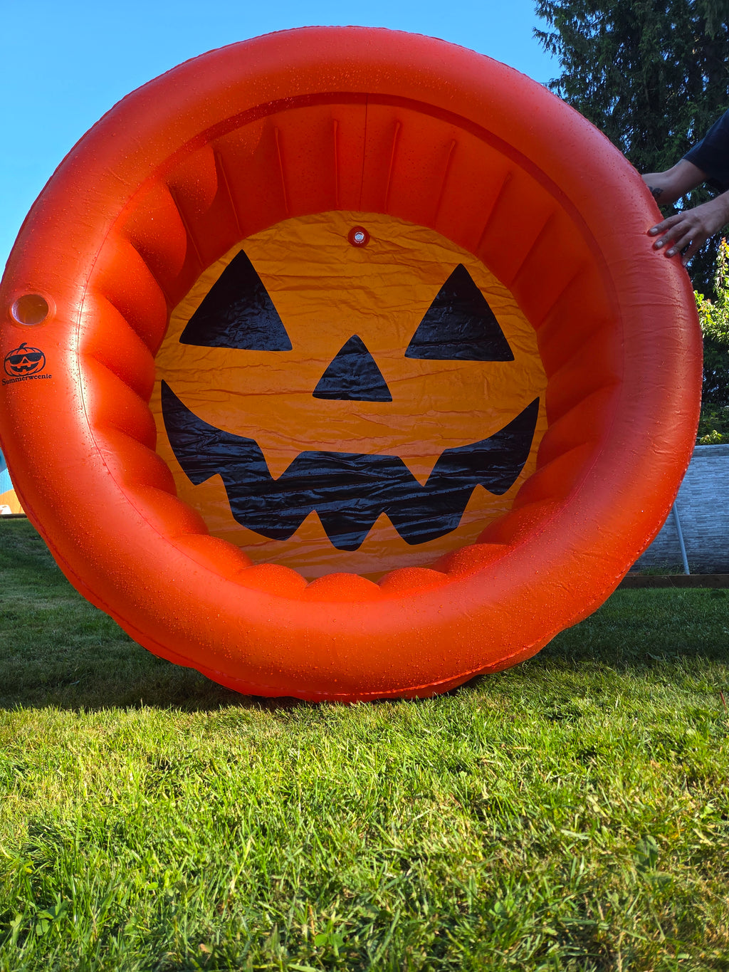 Pumpkin Pool – 5FT Inflatable Summerween Pool (Adults & Kids)