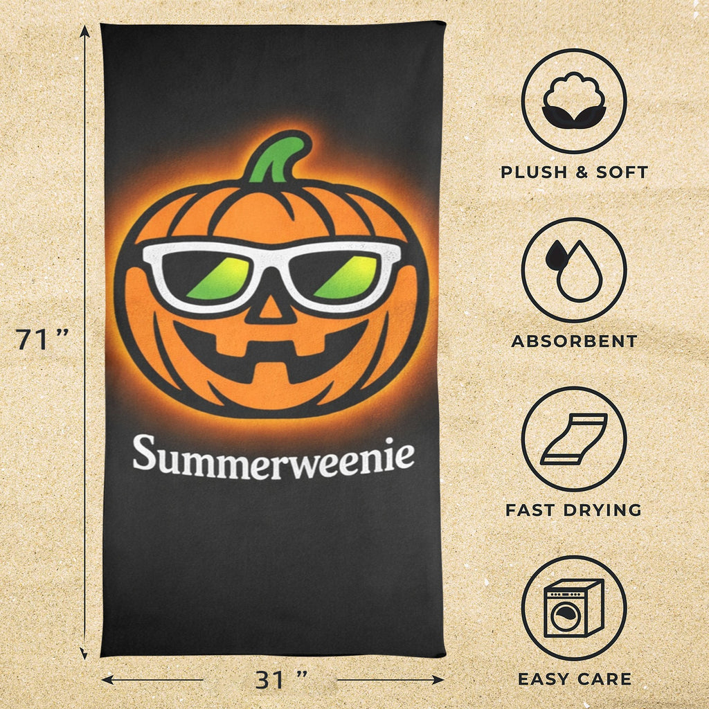 Summerweenie logo Beach Towel